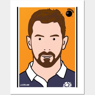 Greig Laidlaw, Scotland rugby union player Posters and Art